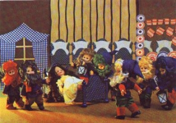 Schneewittchen Koenigseer dolls fairy tale * ca. 1980