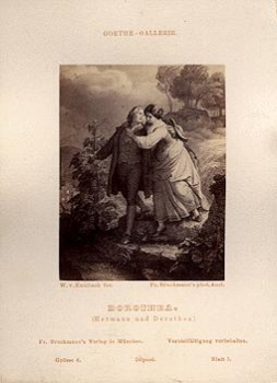Goethe-Galerie, Hermann and Dorothea, k.AK.-classification, * approx. 1940