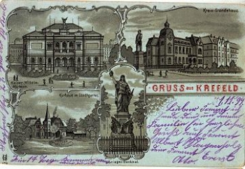 Krefeld Farblitho o 1.11.1899