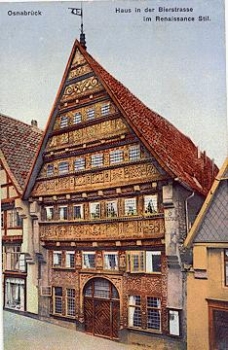 Osnabruck house on Bierstrasse Renaissance style *approx. 1910