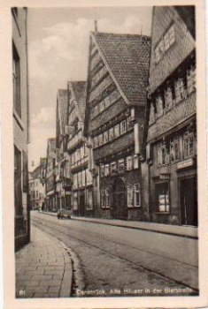 Osnabruck Old houses on Bierstrasse *approx. 1930