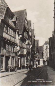 Onsabruck Old houses on Bierstrasse o April 27, 1934