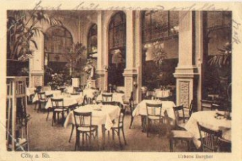 Cöln Urbans Burghof Innenraum  o 17.7.1916