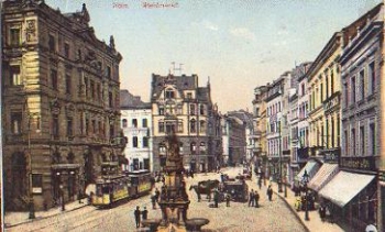 Cologne Waidmarkt tram o 24.7.1912