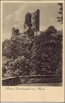 53639 Konigswinter Ruine Drachenfels * ca. 18.6.1944
