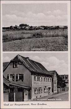 61184 Burggraefenrode metzgerei und Wirtschaft * ca. 1930