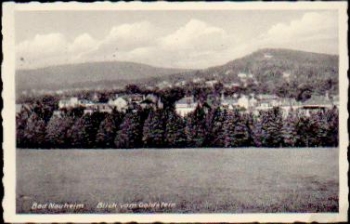 61231 Bad Nauheim vom Goldstein o 24.10.1937