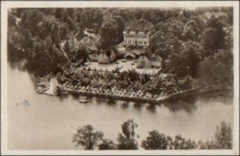 61231 Bad Nauheim Teichhaus-Kaffee Aerial view o 7.8.1932