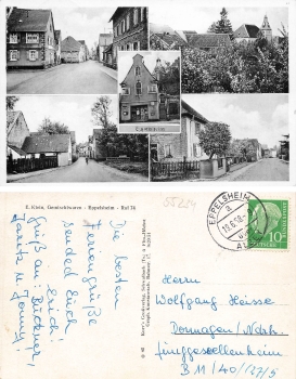 55234 Eppelsheim Gemischtwarenladen o 19.6.1958