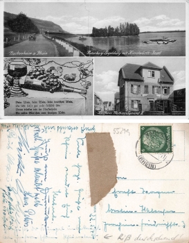 55299 Nackenheim Rhein Kaufhaus Mathias Sigmund II o 22.5.1940