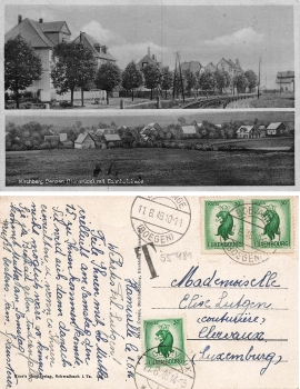 55481 Kirchberg Denzen Hundsrueck Bahnhofstrasse o 11.6.1946