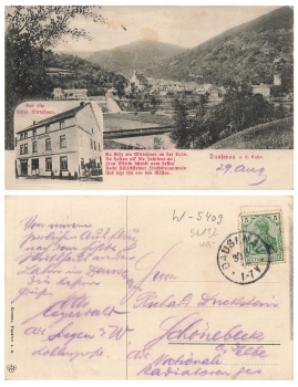 56132 Dausenau Lahn Wirtshaus zum Lahnthal o 30.8.1907