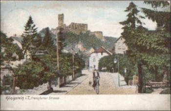 61462 Konigstein Frankfurter Strasse o 26.8.1910