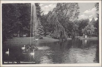 63619 Bad Orb Schwanenweiher o 1938