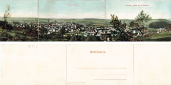 56727 Mayen dreifach Klappkarte vom Werkelslay *  um 1900