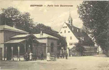 Goeppingen Partie beim Sauerbrunnen o 30.08.1910