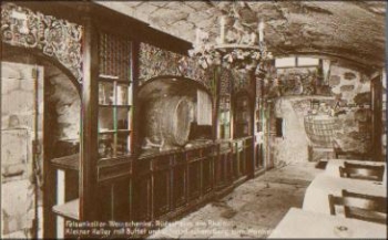 65385 Ruedesheim Felsenkeller-Weinschaenke  o 20.8.1928