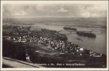 65385 Ruedesheim vom National-Denkmal * ca. 1930