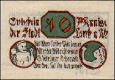 65391 Lorch city emergency money worth 10 pfennigs 1920