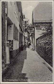 65385 Ruedesheim Drosselgasse * ca. 1930