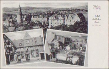 65510 Idstein Hotel Deutsches Haus *ca. 1940