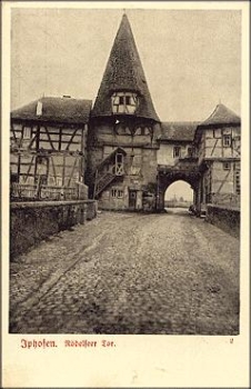 97346 Iphofen Rodelseer Tor * ca. 1930