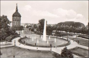 Mannheim water tower *approx. 1968