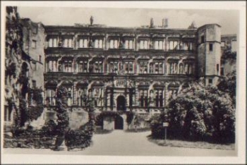 Heidelberg Schloss Otto Heinrichsbau *ca. 1930