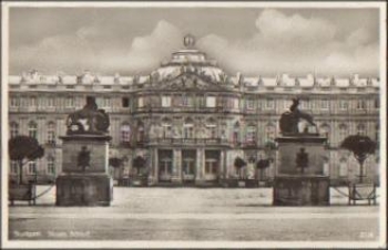 Stuttgart Neues Schloss gebr. 24.4.1934