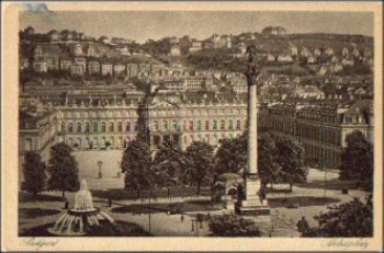 Stuttgart Schlossplatz * ca. 1920