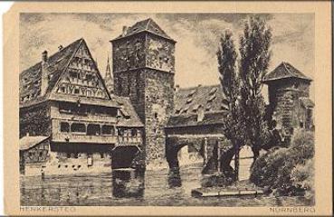 Nuremberg Henkersteg *approx. 1920