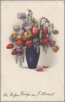Tulips in Vase Series No. 2340 o 12/12/1913