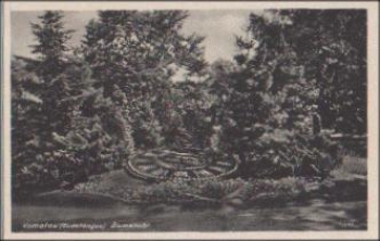 Komotau flower clock * approx. 1940