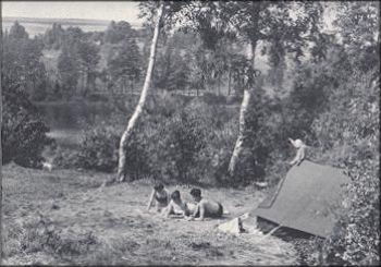 06507 Guntersberg Camping am Bergsee * ca. 1970