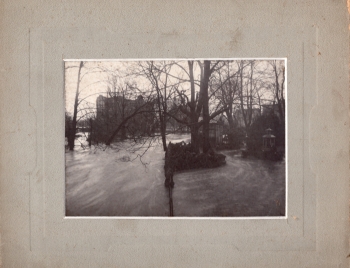 59557 Lippstadt Tivoli real photo flood 1909  