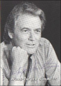 Bäumler Hans-Jürgen figure skater original autograph *approx. 1970