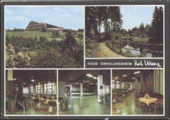 08261 Schoeneck FDGB-Erholungsheim "Karl Marx" o 15.6.1991