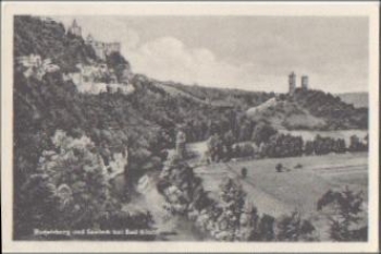 06628 Bad Kosen Rudelsburg und Saaleck * ca. 1950