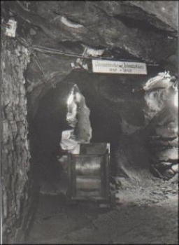 Mining Training and show mine Herkules-Frisch-Glück Examination site o approx. 1970