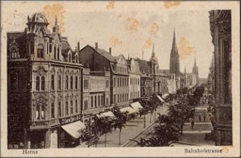 Herne Bahnhofstrasse o 23.5.1924
