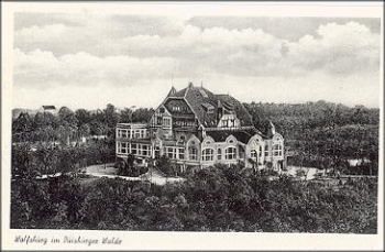 45478 Mulheim Speldorf Waldhotel Wolfsburg Duisburger Walde * ca. 1930