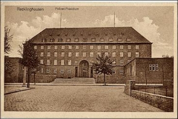 Recklinghausen Police Headquarters gebr. circa 1920