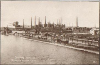 Duisburg Hochfeld Niederrheinische Hütte * ca. 1940