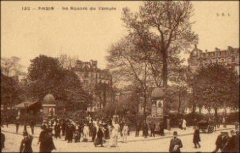 Paris le Square du Temple * ca. 1910