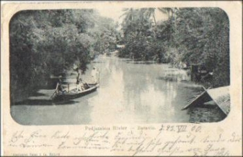 Batavia Pedjambon Riever Indonesia o 22.8.1900