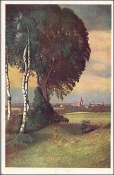 Baum Kuenstlerkarte H. C. Kosel, * ca. 1920