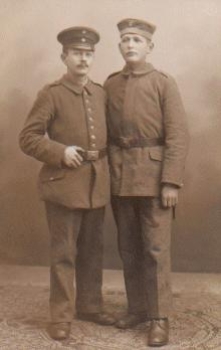 Deutsche Soldaten Militär 1. WK.  Echtfoto * ca. 1915