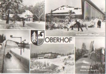 98559 Oberhof Skischanze, Bobbahn o 29.1.1974