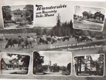 98559 Rennsteig Wanderziele * ca. 1965