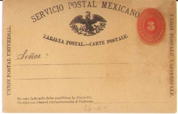 Mexico postal stationary *approx. 1900